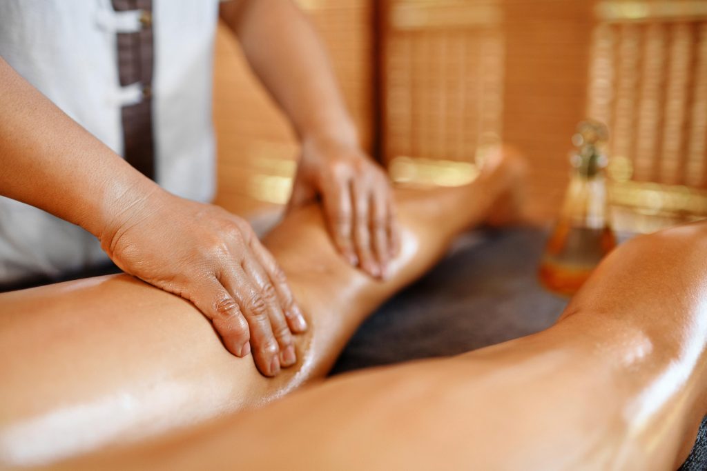 ¿Cuándo se realiza el masaje con aceite de masaje?